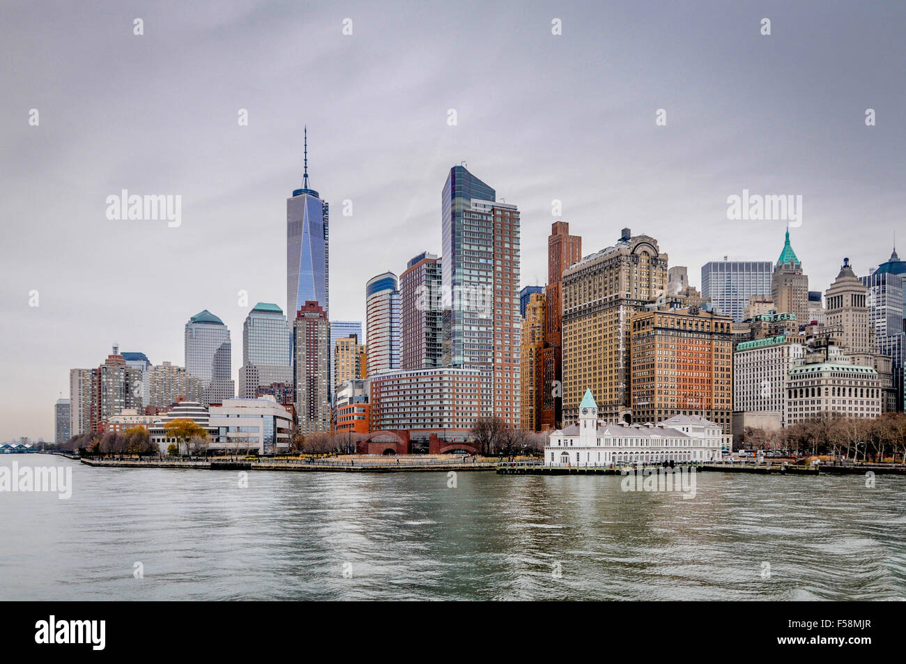 New York City Skyline from the Hudson Stock Photo - Alamy