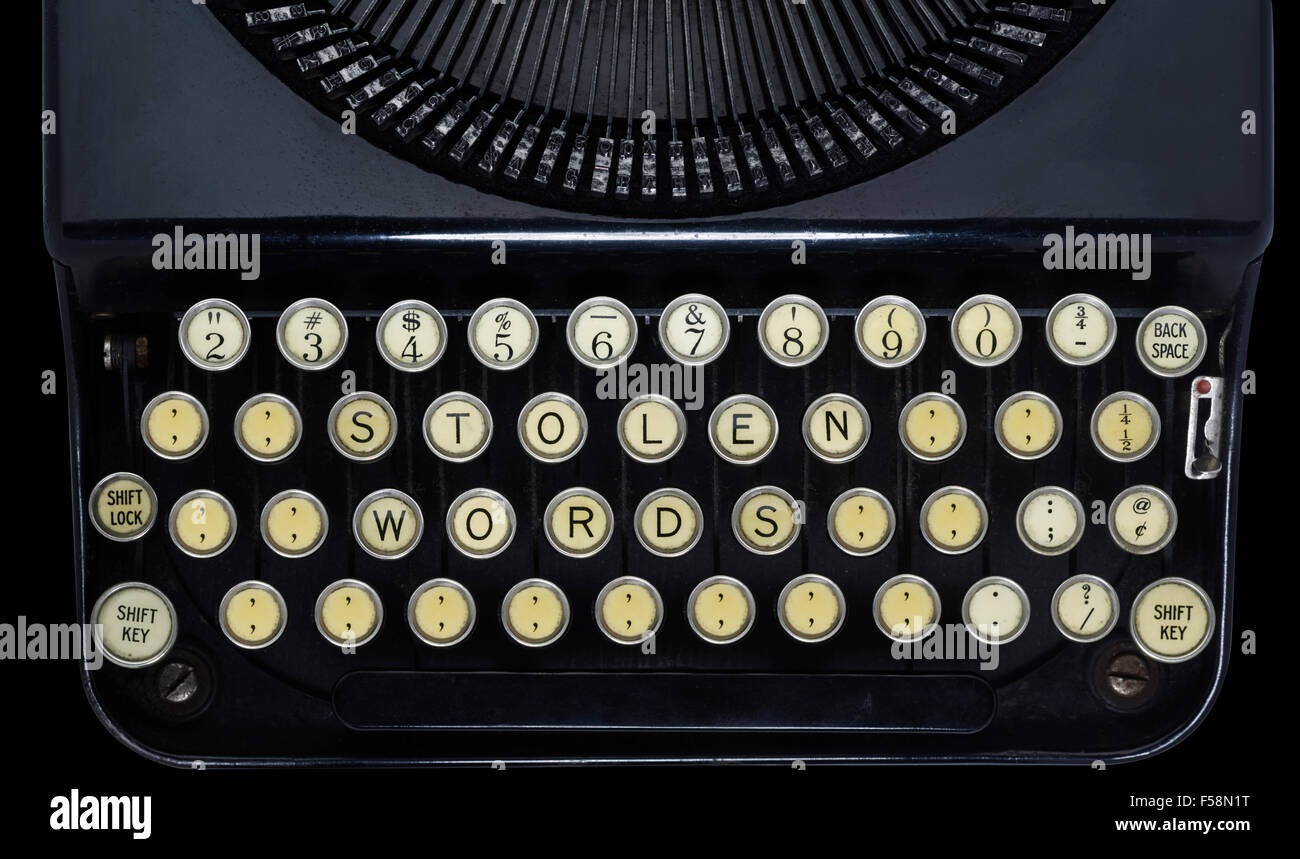 Remington typewriter hi-res stock photography and images - Alamy