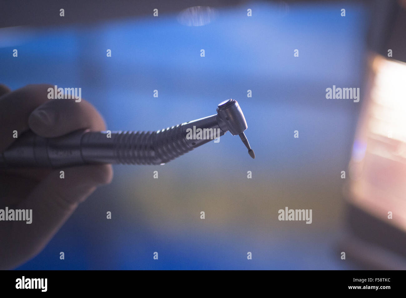 Dental instrumentation dentist drill tooth dental cleaning tool in the