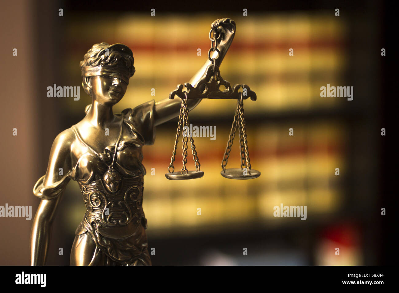 Old legal books Spanish barristers law reports in Spain on bookshelf in ...