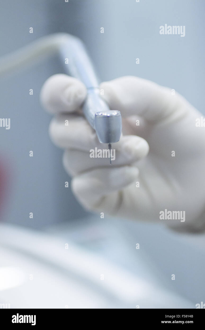 Dental instrumentation dentist drill tooth dental cleaning tool in the