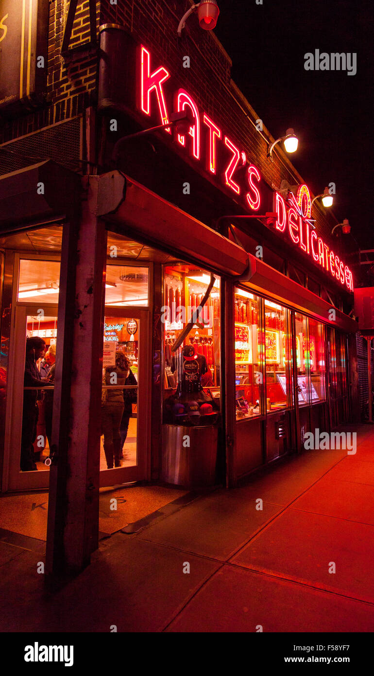 Katz deli nyc High Resolution Stock Photography and Images Alamy