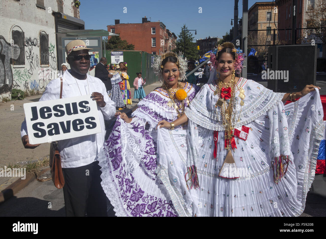 Panamanian Independence Parade in the Crown Heights neighborhood of