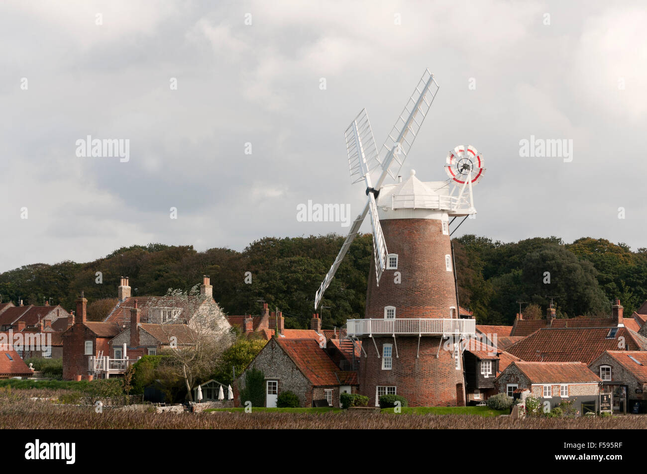Cley Windmill Stock Photo