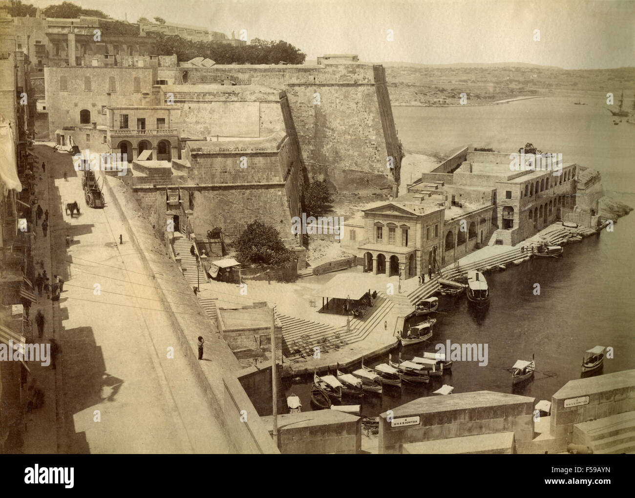 Marsamxett Harbour, Malta Stock Photo - Alamy