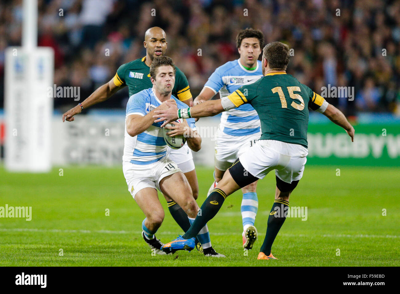 Fullback Rugby Rsa Olympic Stadium, London, UK. 30th Oct, 2015. Rugby World Cup Bronze ...