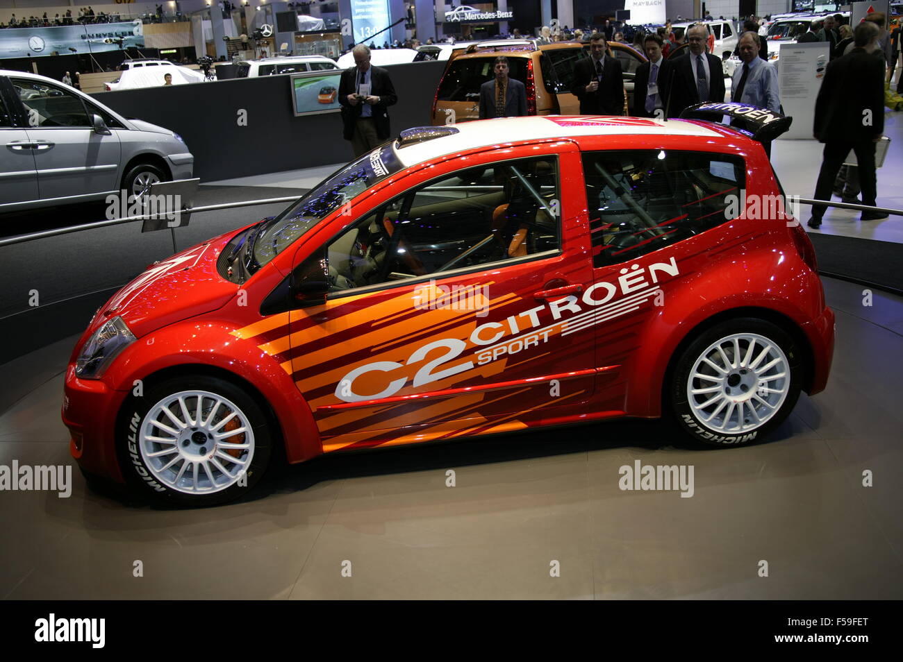 Citroen C2 Sport Concept car As shown at the 2003 paris motorshow Stock Photo
