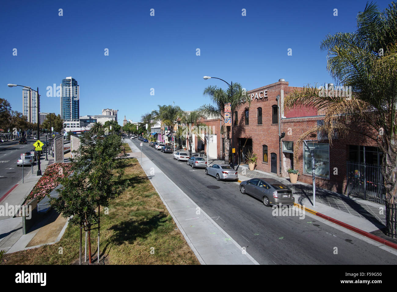 SOFA district, San Jose, CA Stock Photo Alamy