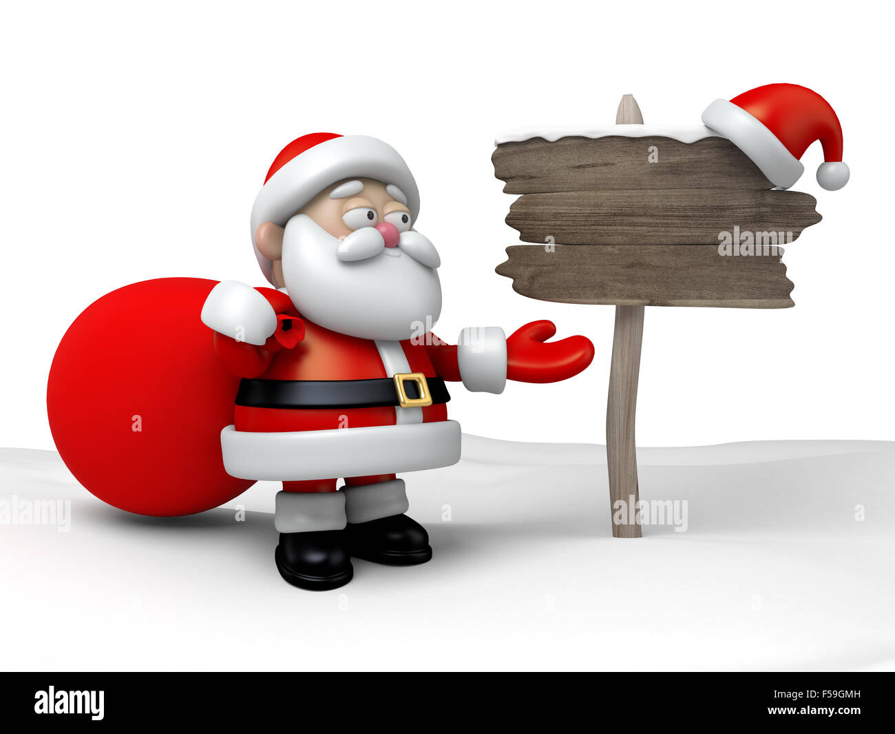 The Santa Claus Stock Photo
