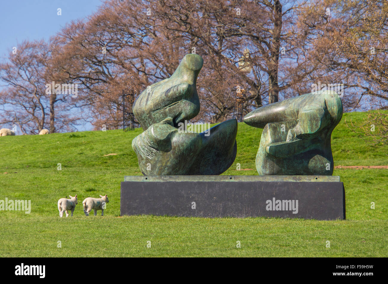 Yorkshire Sculpture Park Stock Photo