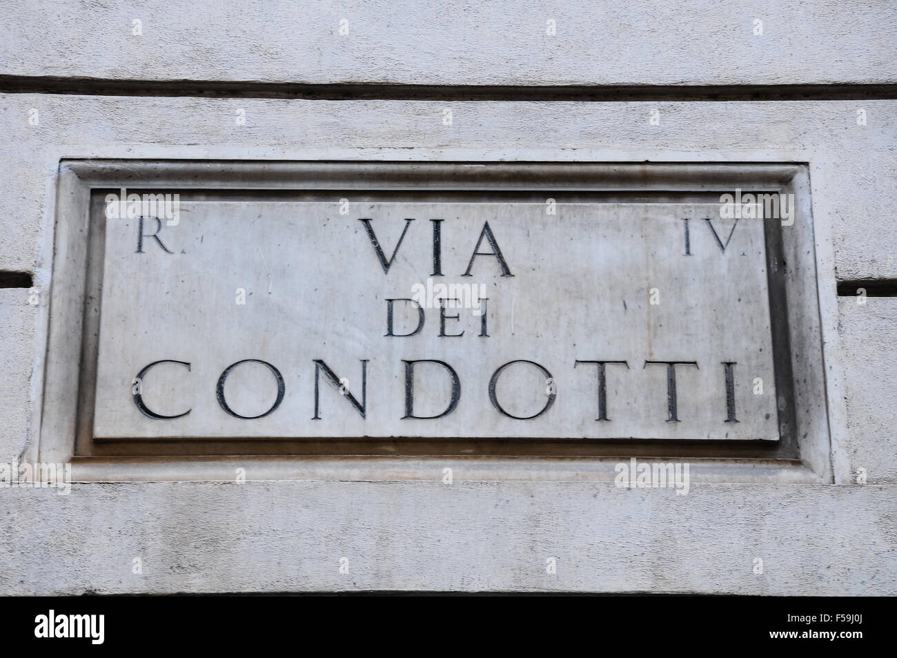 Italy rome lazio road sign hires stock photography and images Alamy