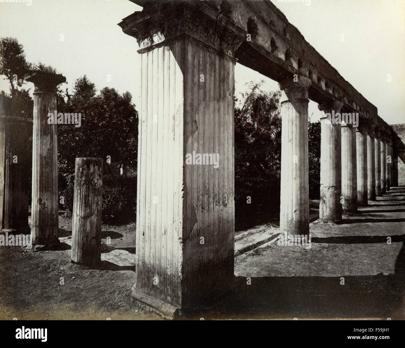 House of Argo, Ercolano, Italy Stock Photo Alamy
