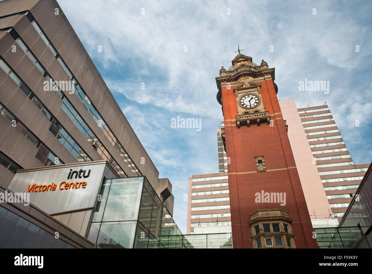 Nottingham Clock Tower Stock Photo Alamy