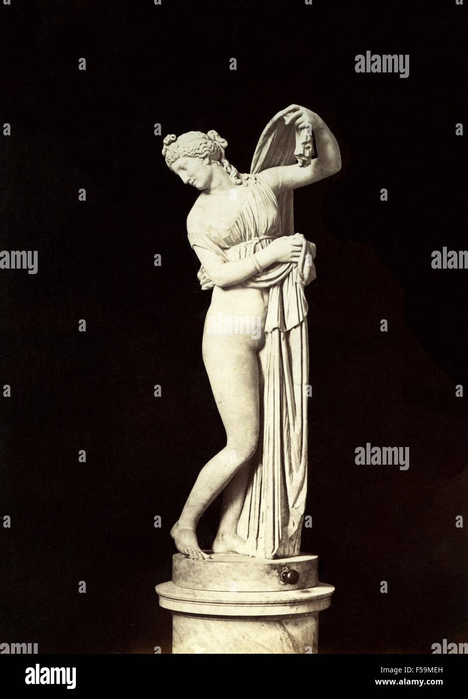 Statue of Venus Callipigia, Italy Stock Photo