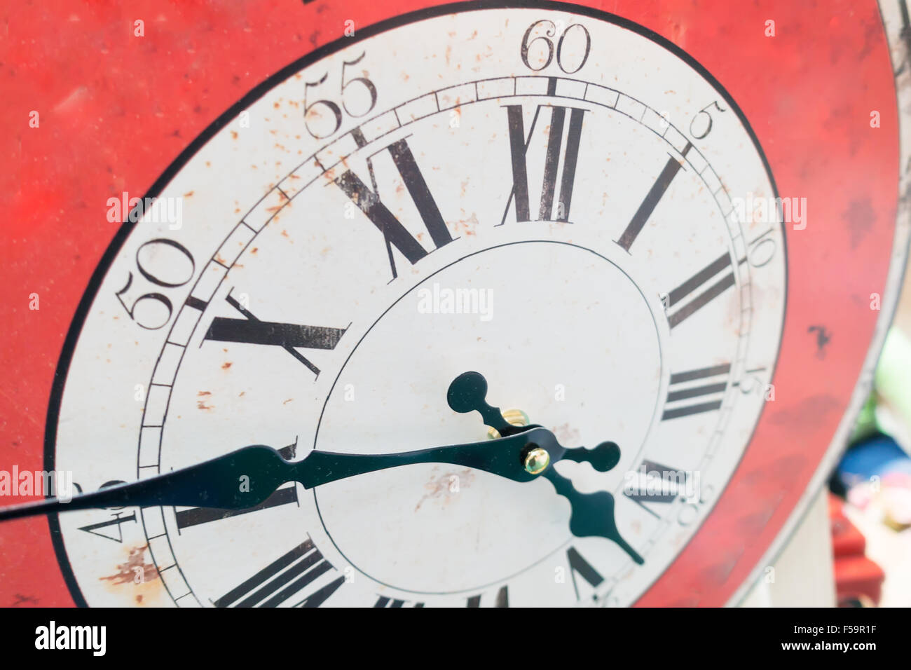 Retro clock hires stock photography and images Alamy