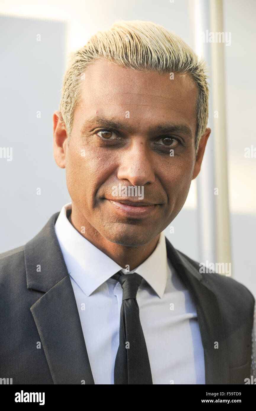 Mercy For Animals Hidden Heroes Gala at Unici Casa in Culver City - Arrivals  Featuring: Tony Kanal Where: Los Angeles, California, United States When: 29 Aug 2015 C Stock Photo