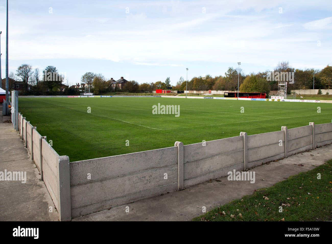 Salford City Football club in Manchester members of the Northern Premier League Premier Division in England Stock Photo
