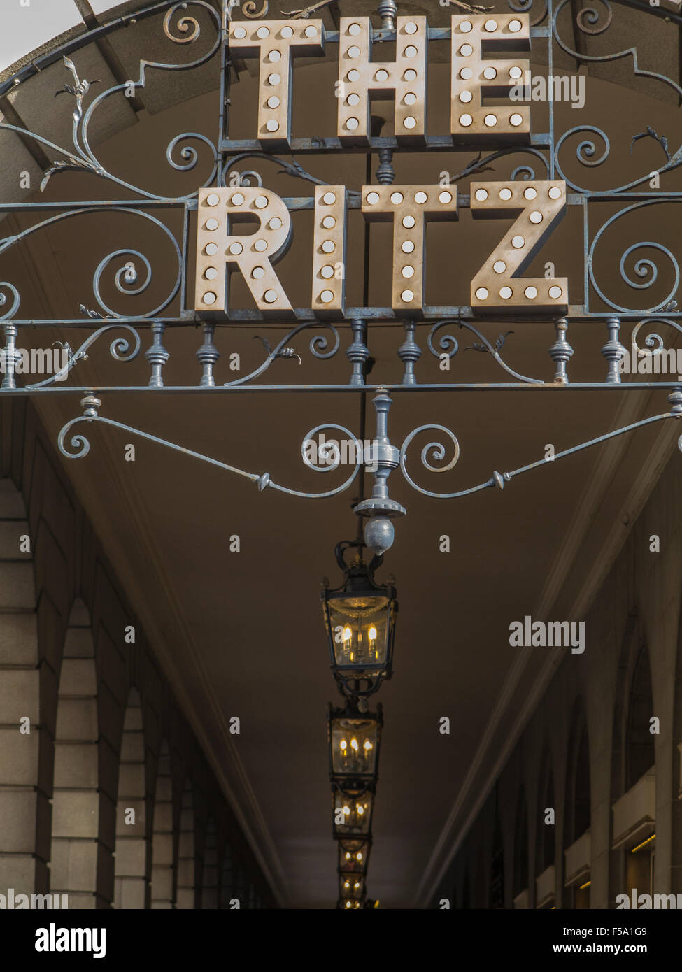 The Ritz Hotel in Piccadilly London Stock Photo