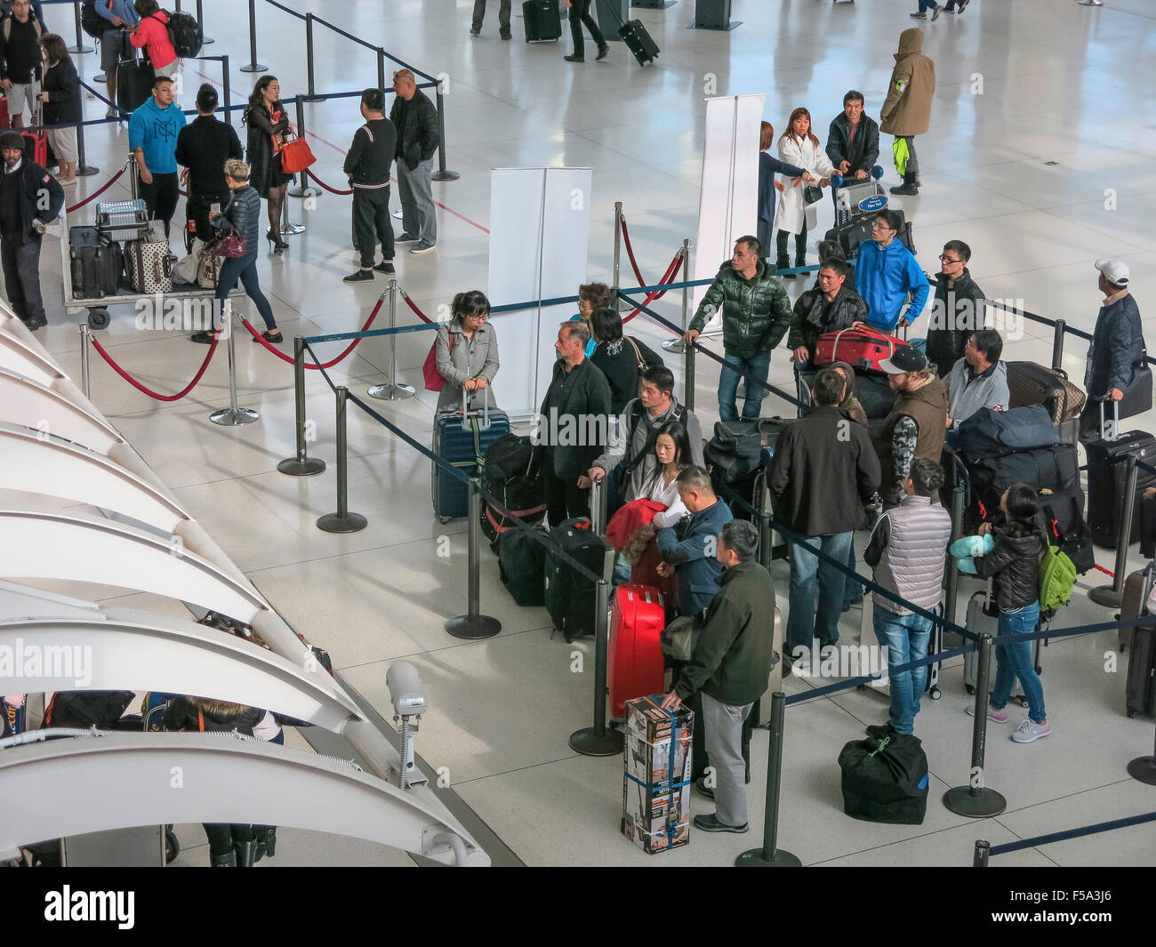 Terminal 1 at John F. Kennedy International Airport, New York Stock Photo
