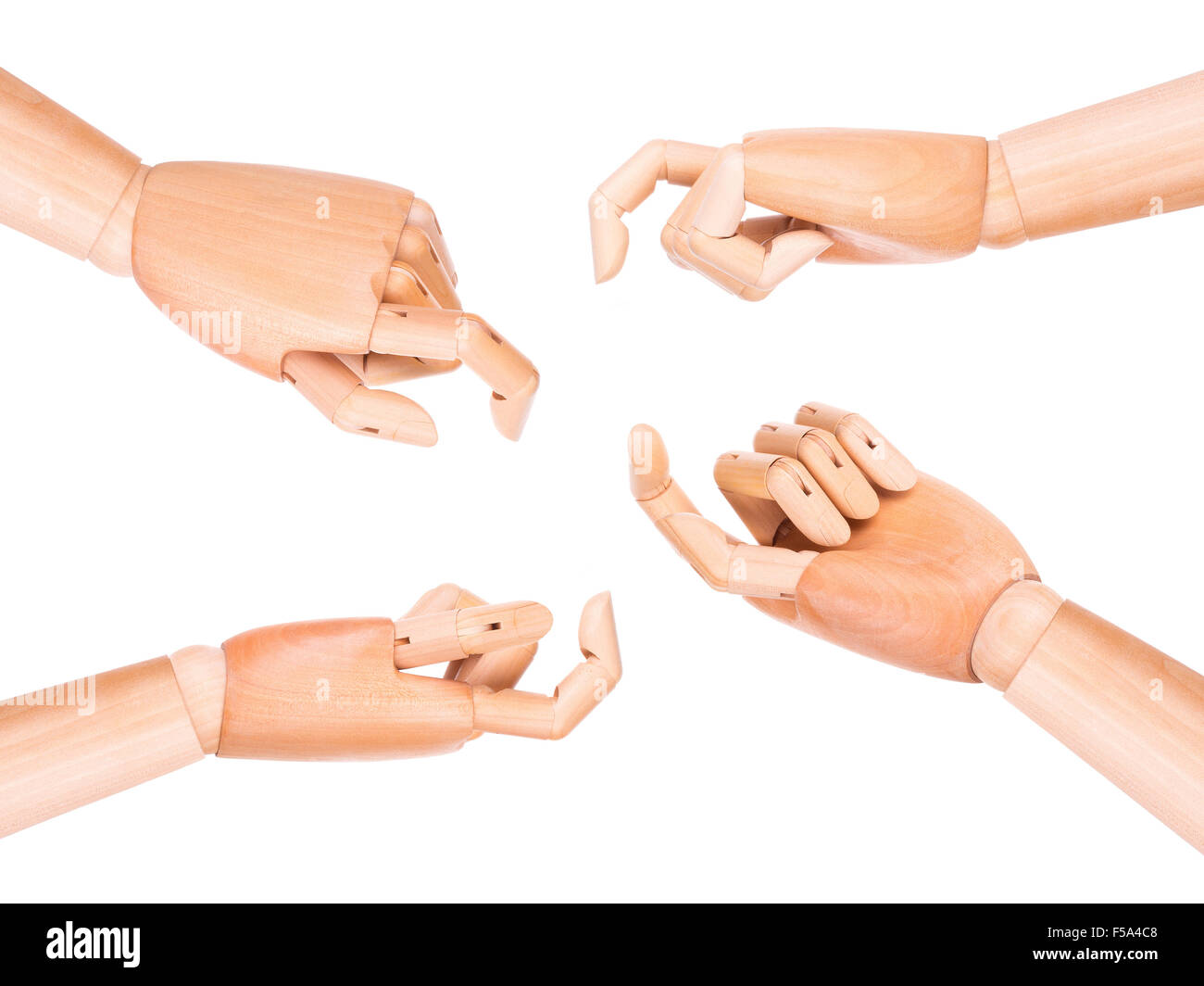 Wooden Mannequin Fake Hand Pointing Finger Up As To Ask A Question Stock  Photo, Picture and Royalty Free Image. Image 127919359.