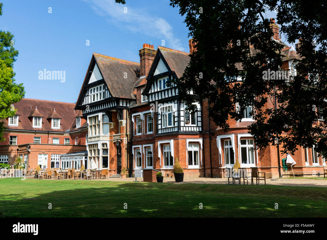 Woodlands Park Hotel, Stoke D'Abernon, Cobham, Surrey Stock Photo Alamy
