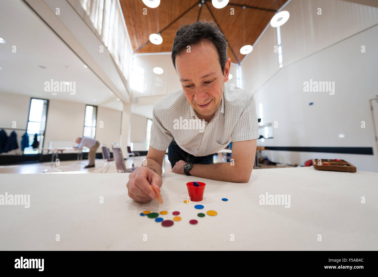 Cambridge, UK. 31st October, 2015. Patrick Barrie (National Singles