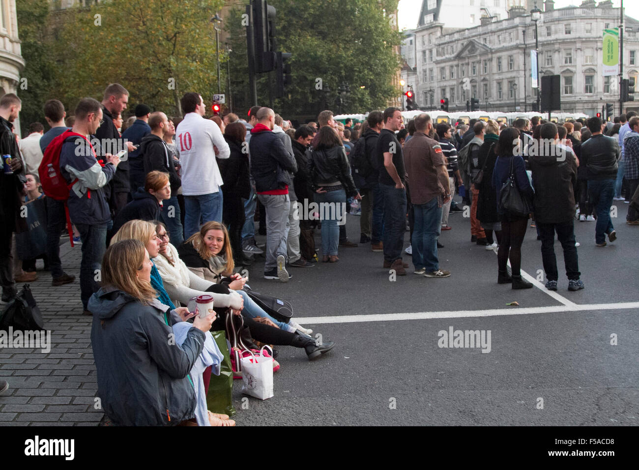 Trafalgar square fanzone hires stock photography and images Alamy