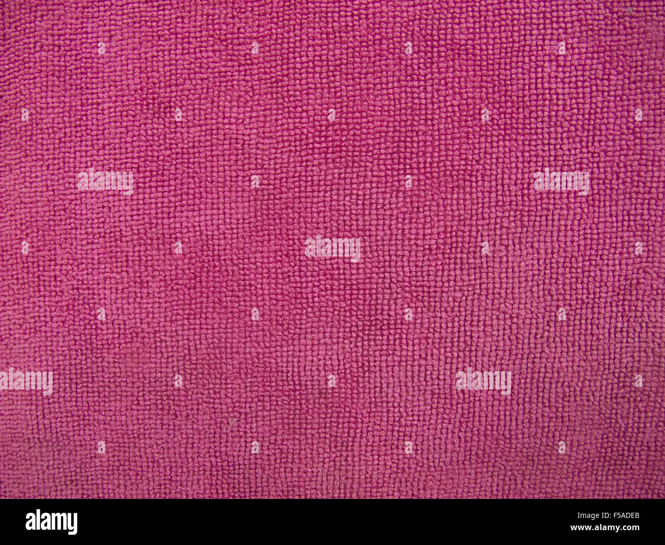 Pink towel texture, cloth background Stock Photo