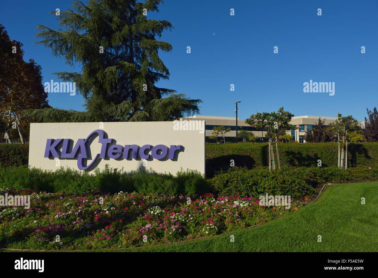 On 21st Oct 2015, LAM Research reached a settlement with KLA-Tencor to acquire them, Milpitas CA Stock Photo