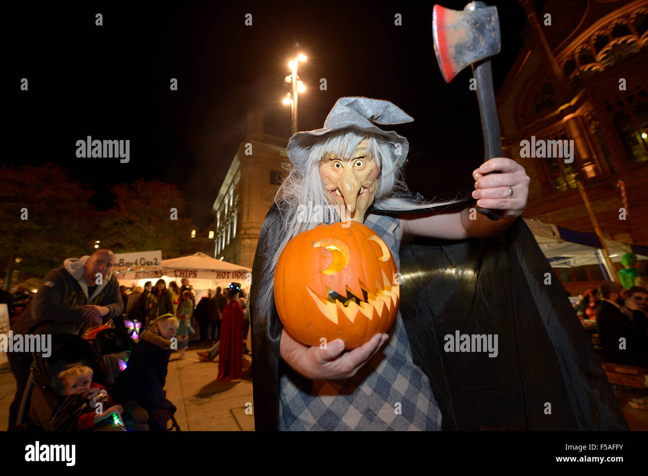 Londonderry, Northern Ireland. 31st October, 2015. People dressed in