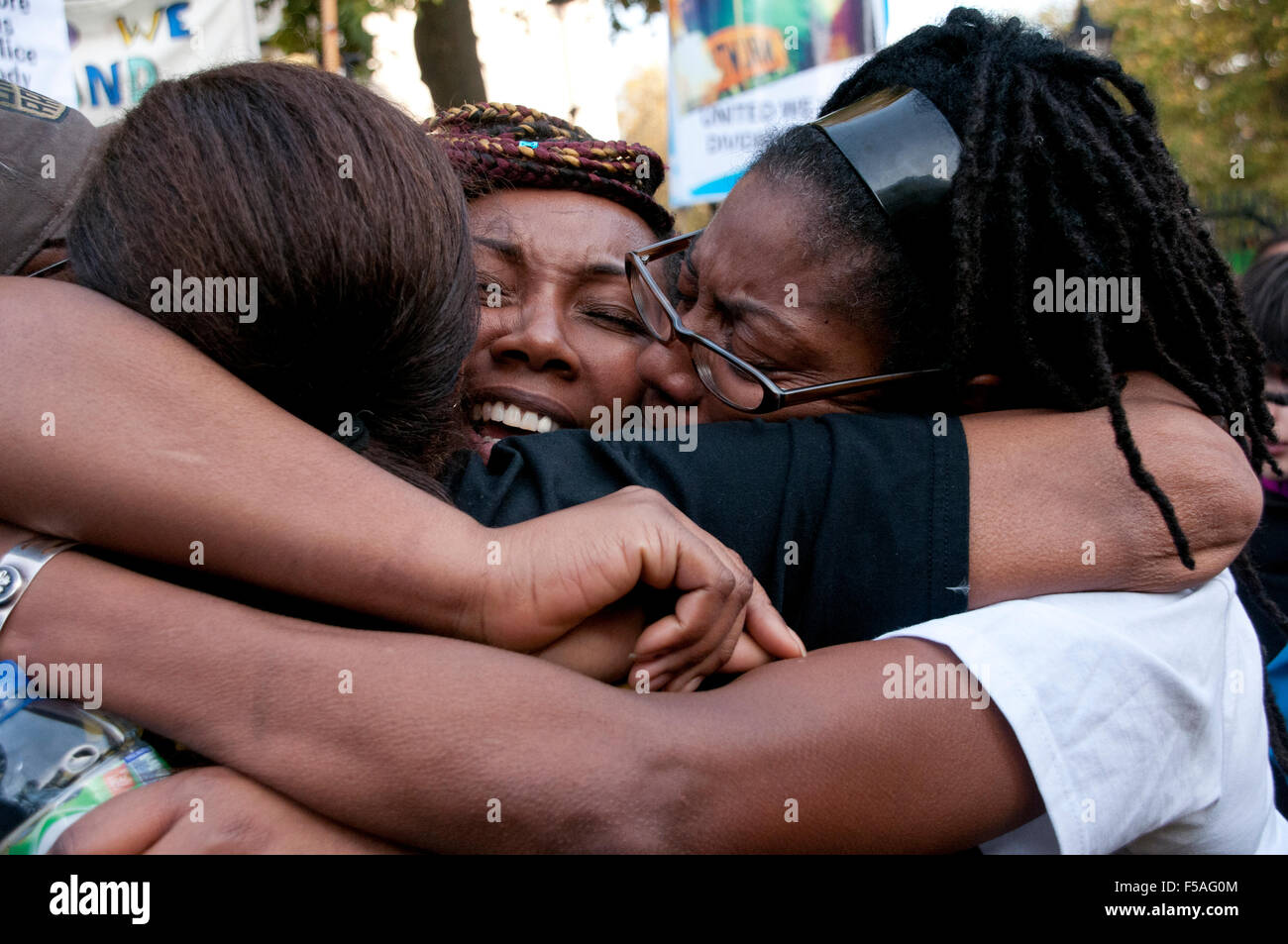 Friends and families of those who Died in Police Custody march trough ...