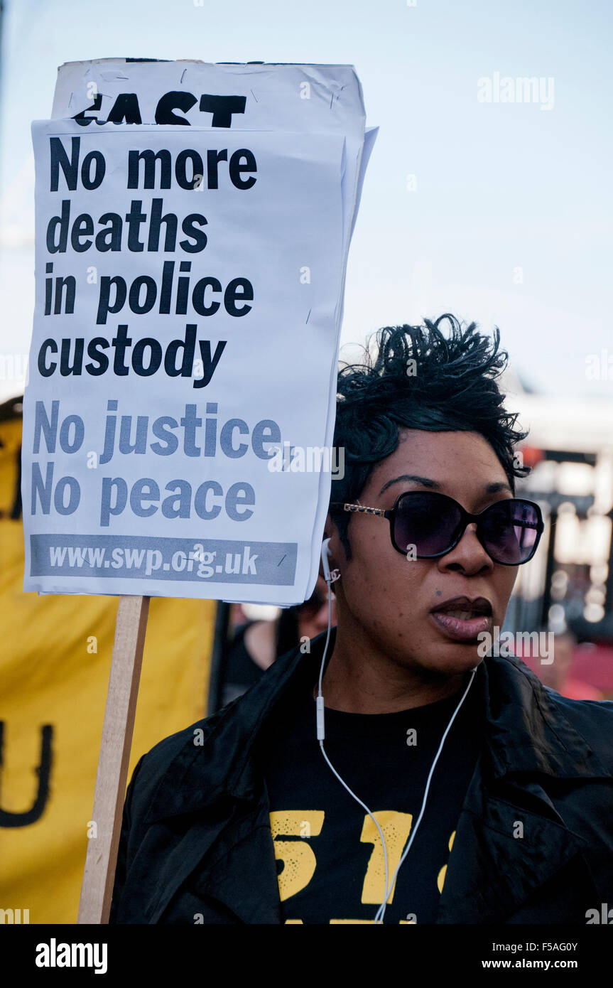 Friends and families of those who Died in Police Custody march through ...