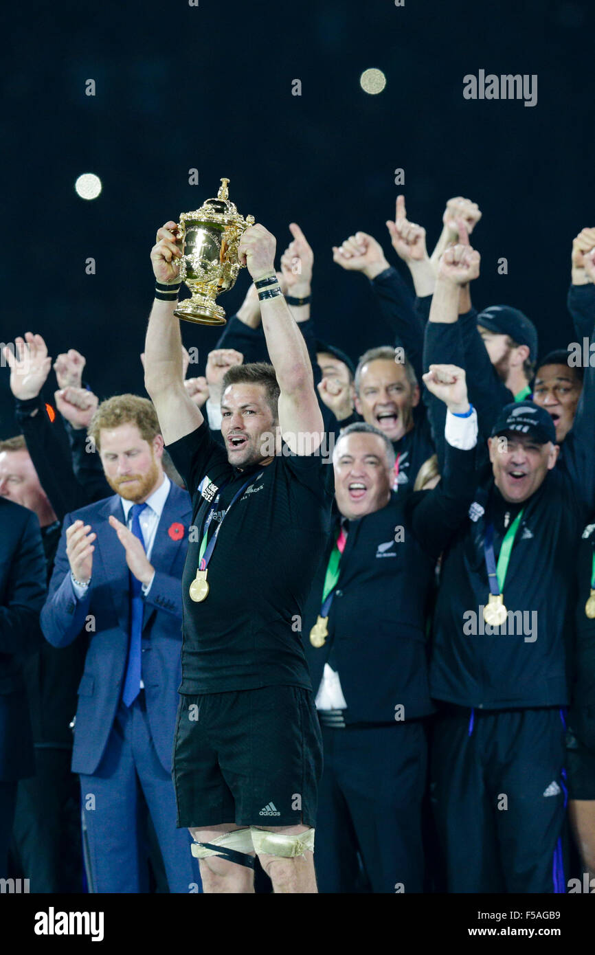 Twickenham, London, UK. 31st Oct, 2015. Rugby World Cup Final. New