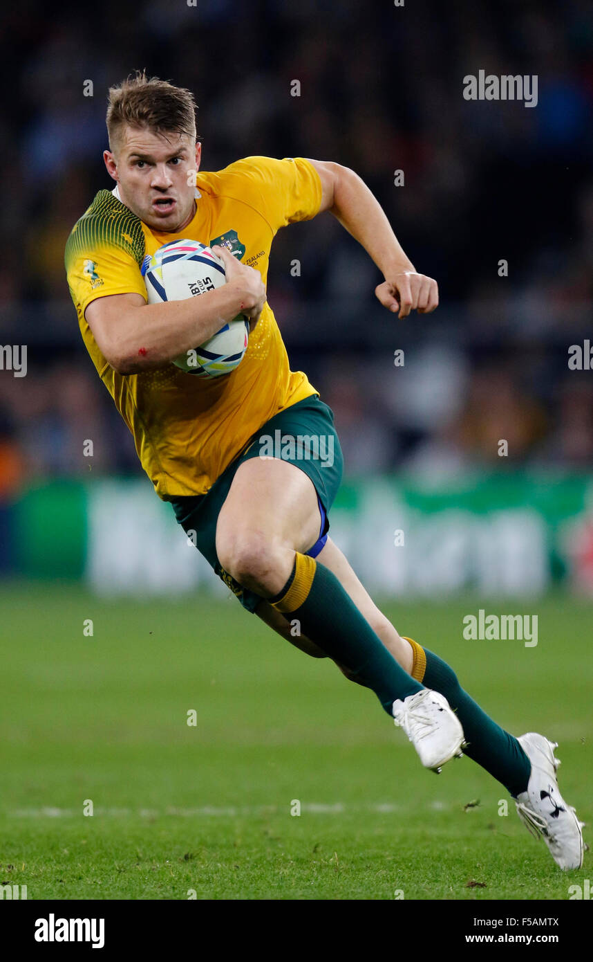 London, UK. 31st October, 2015. Drew Mitchell Australia New Zealand V ...