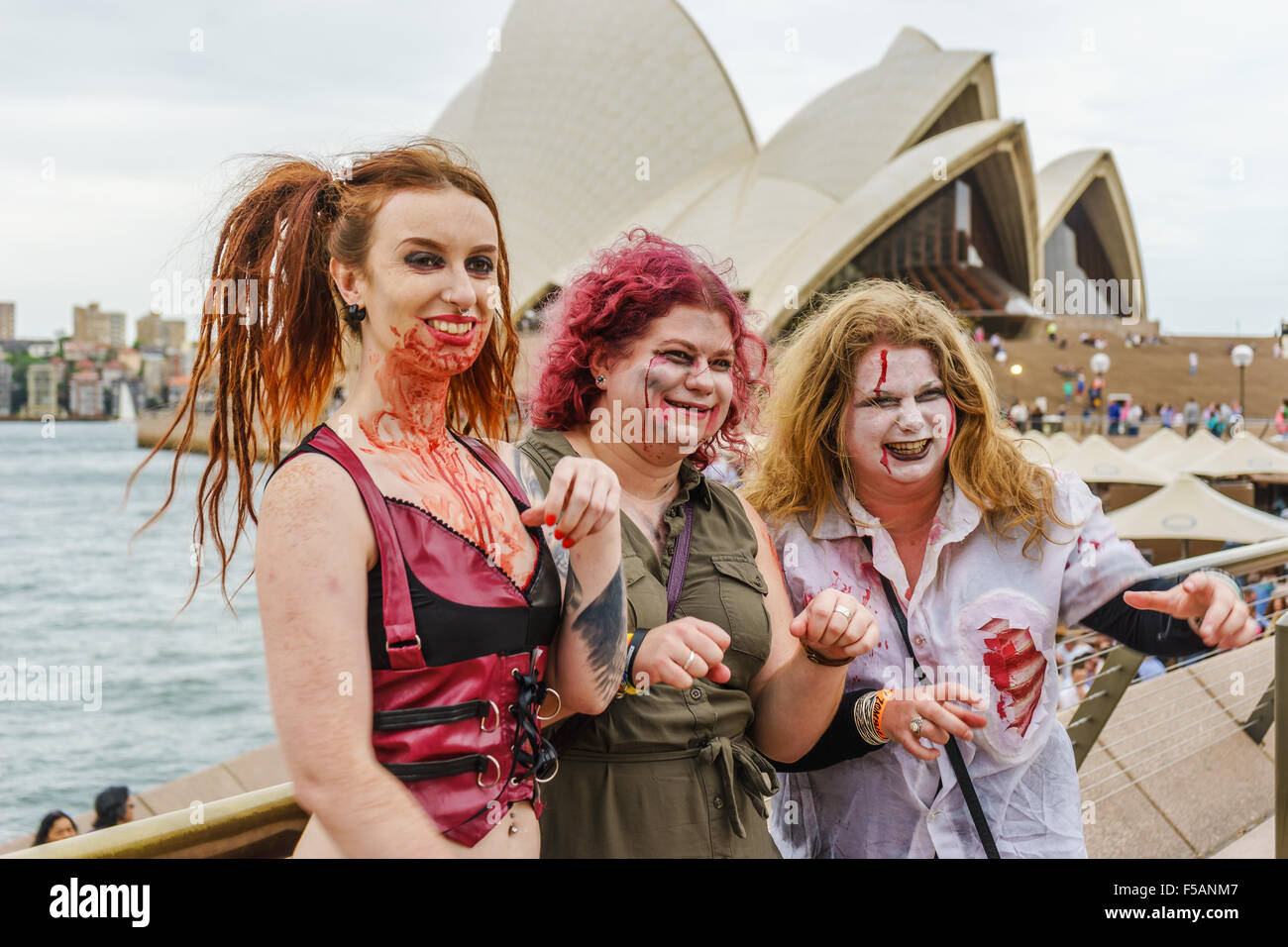 Zombie Walk Horror Scene High Resolution Stock Photography And Images Alamy