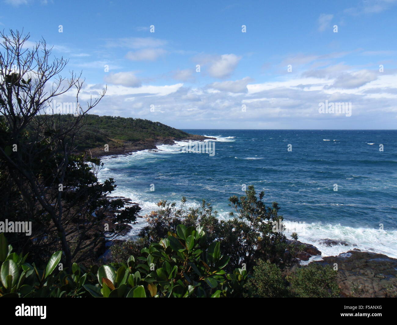 Coast at Kiama Downs, South Coast NSW Australia. Stock Photo