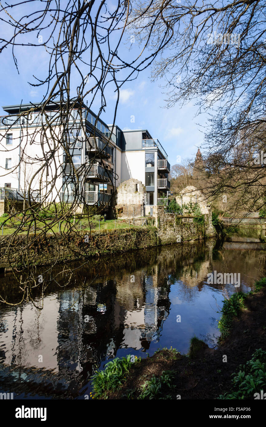 Water of Leith, Edinburgh, Dean Village Stock Photo Alamy