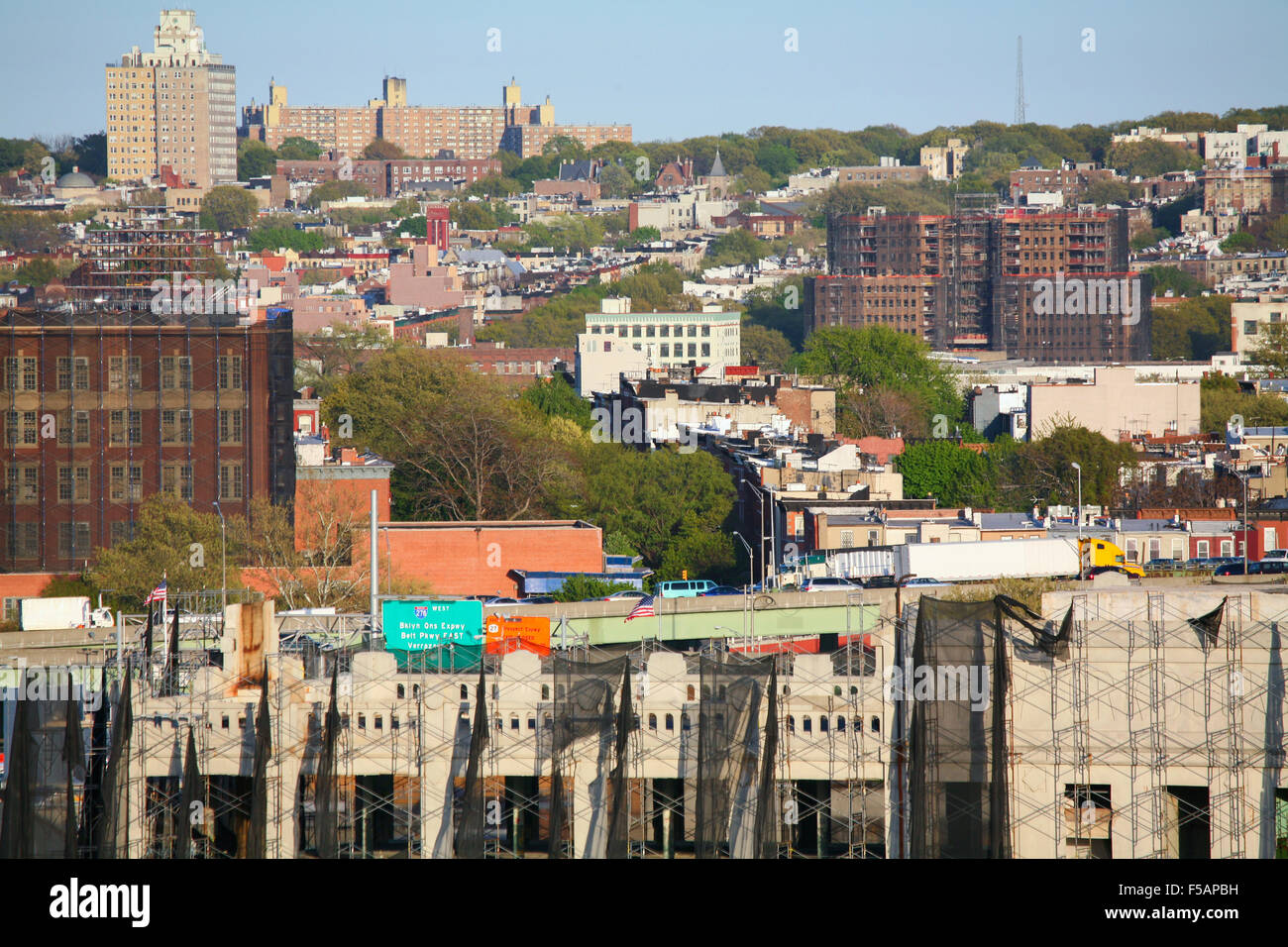 Residential Area New York City High Resolution Stock Photography and