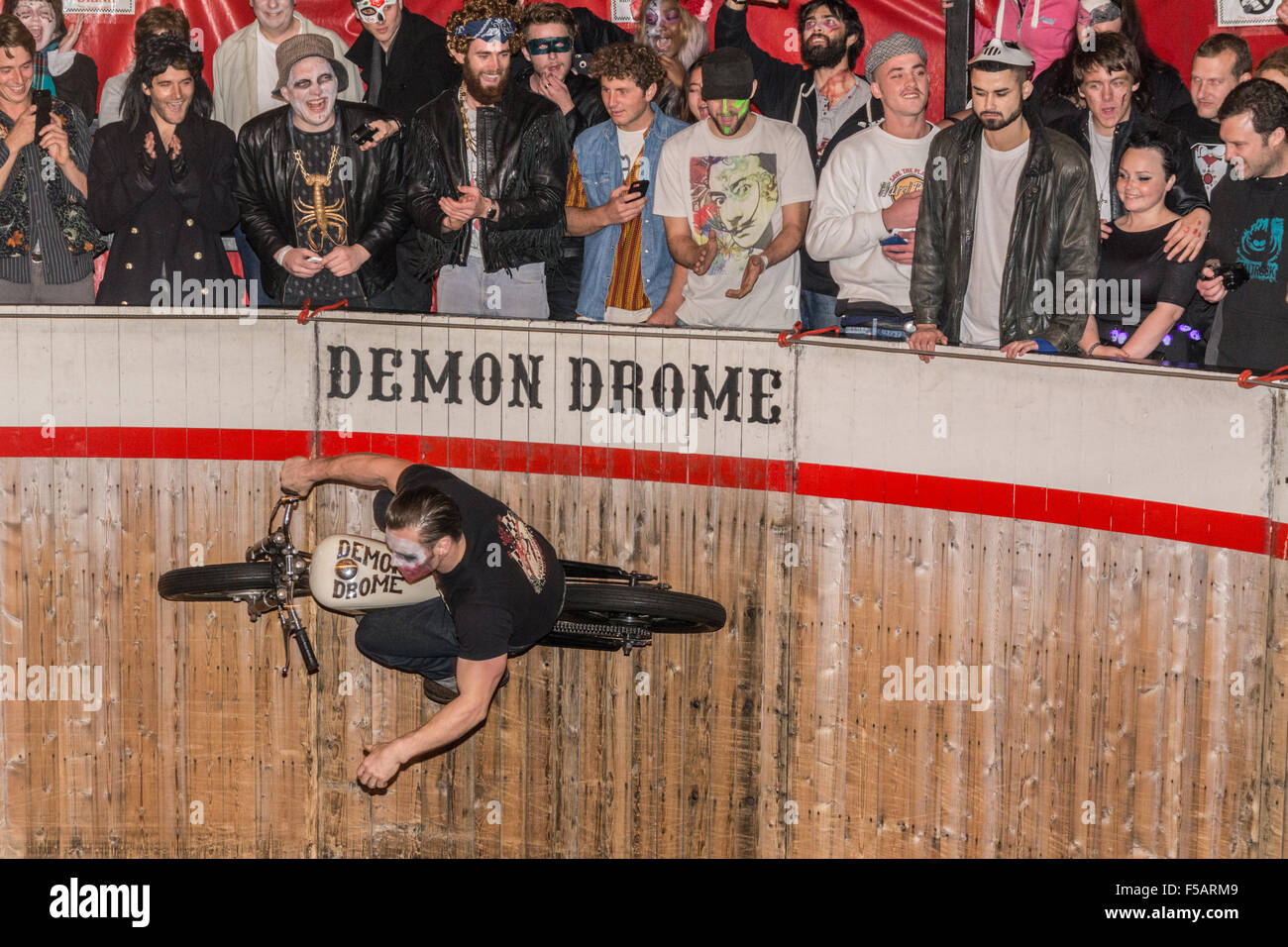 Wall Of Death Rider High Resolution Stock Photography and Images - Alamy