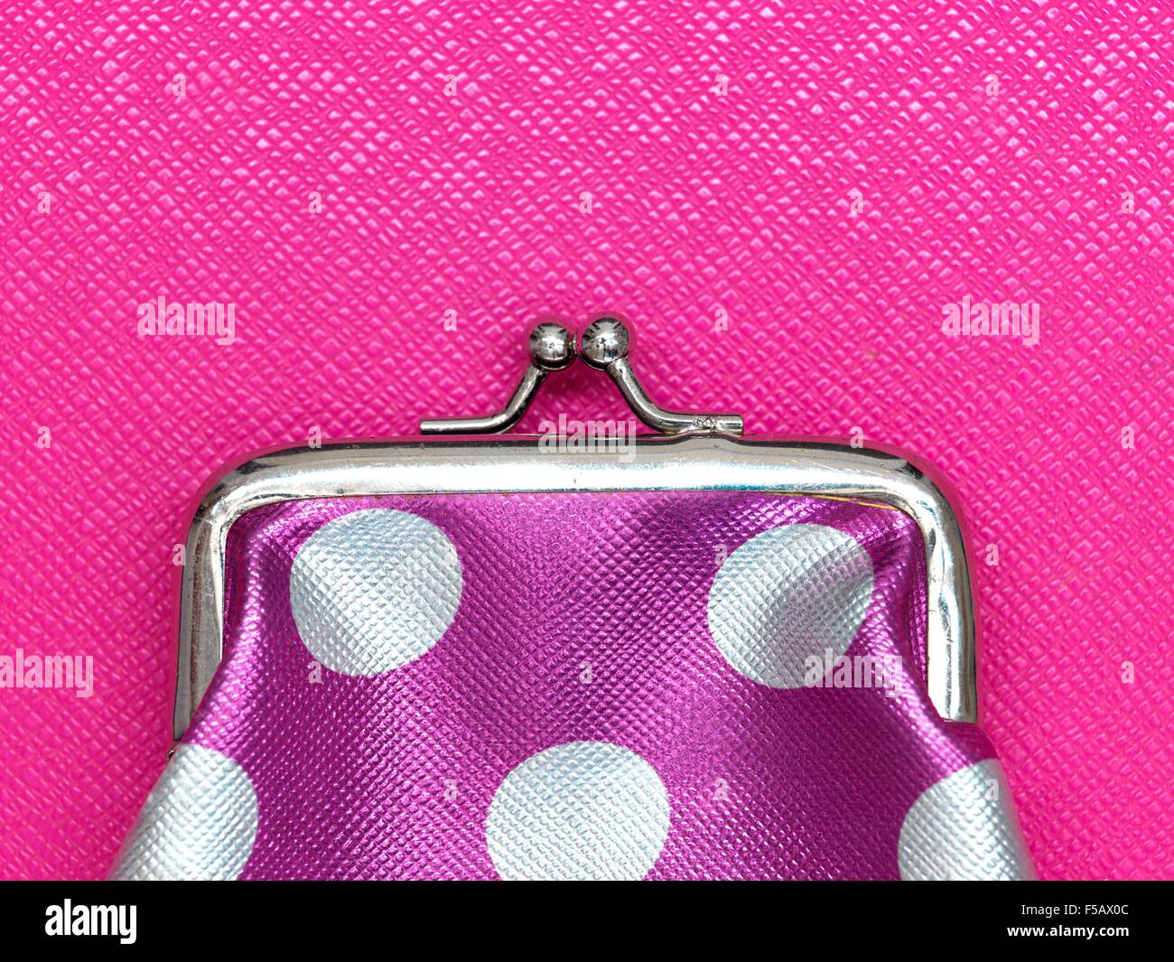 A studio shot of a coin purse Stock Photo Alamy