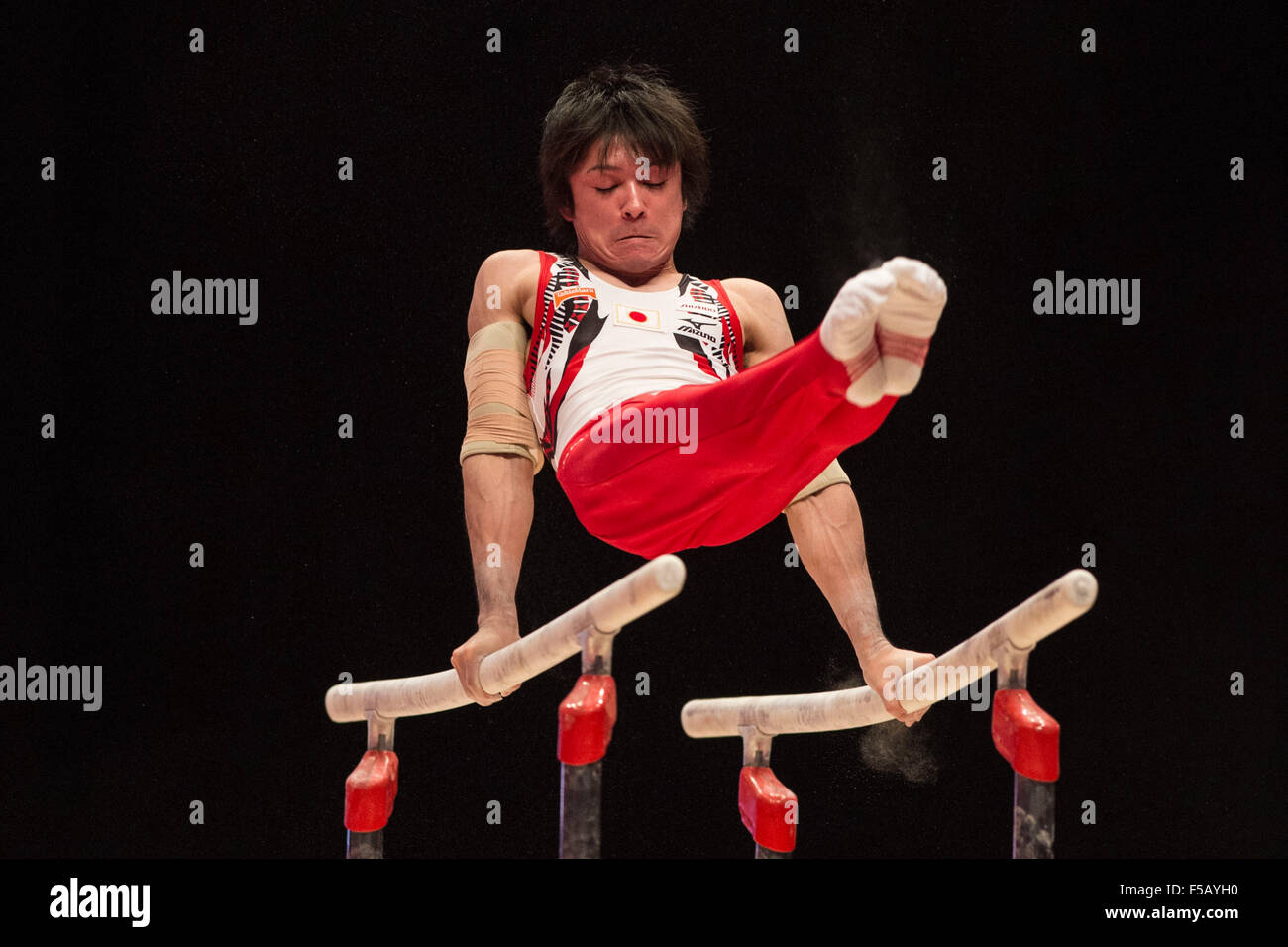 The SSE Hydro Arena, Glasgow, Great Britain. 30th Oct, 2015. Kohei ...
