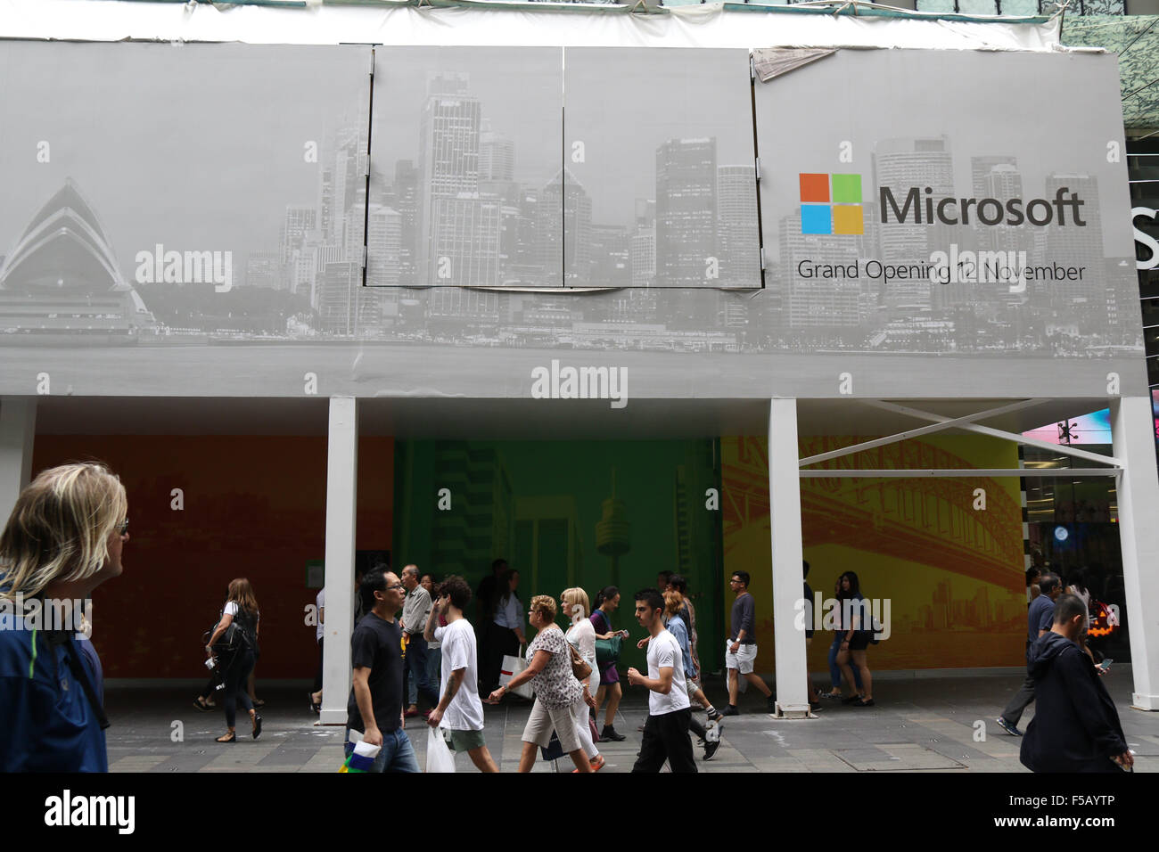 Microsoft store sydney hires stock photography and images Alamy