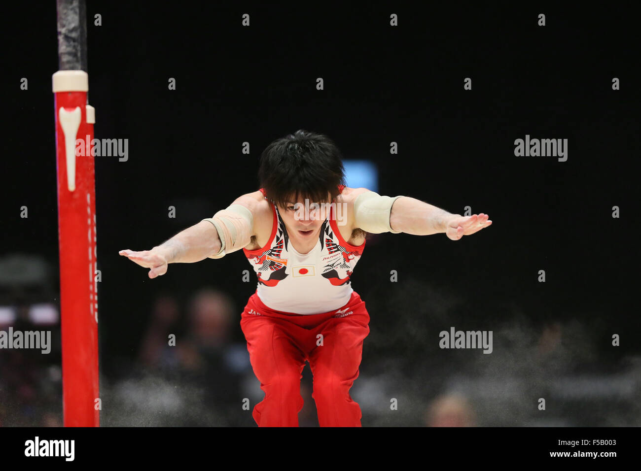 The SSE Hydro Arena, Glasgow, Great Britain. 30th Oct, 2015. Kohei ...