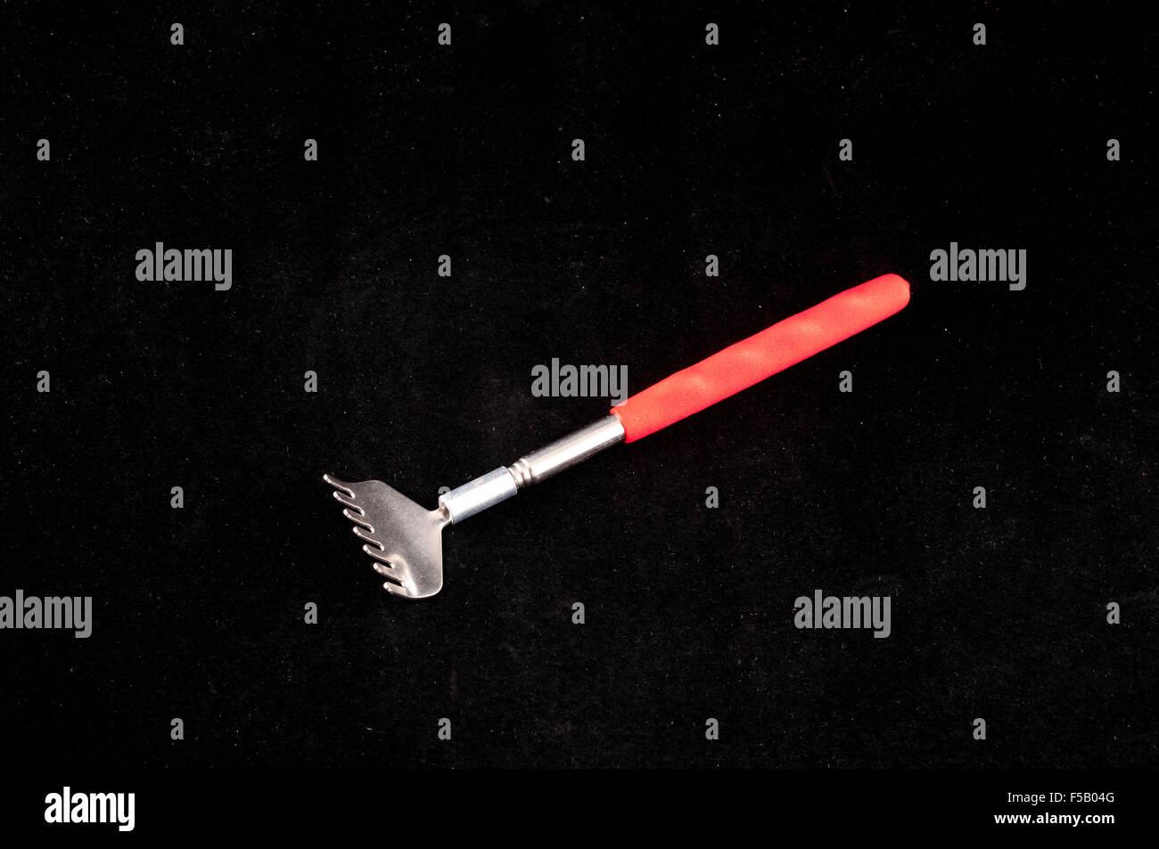 Matallic Rake Metallic Rake Tool Stock Photo - Alamy