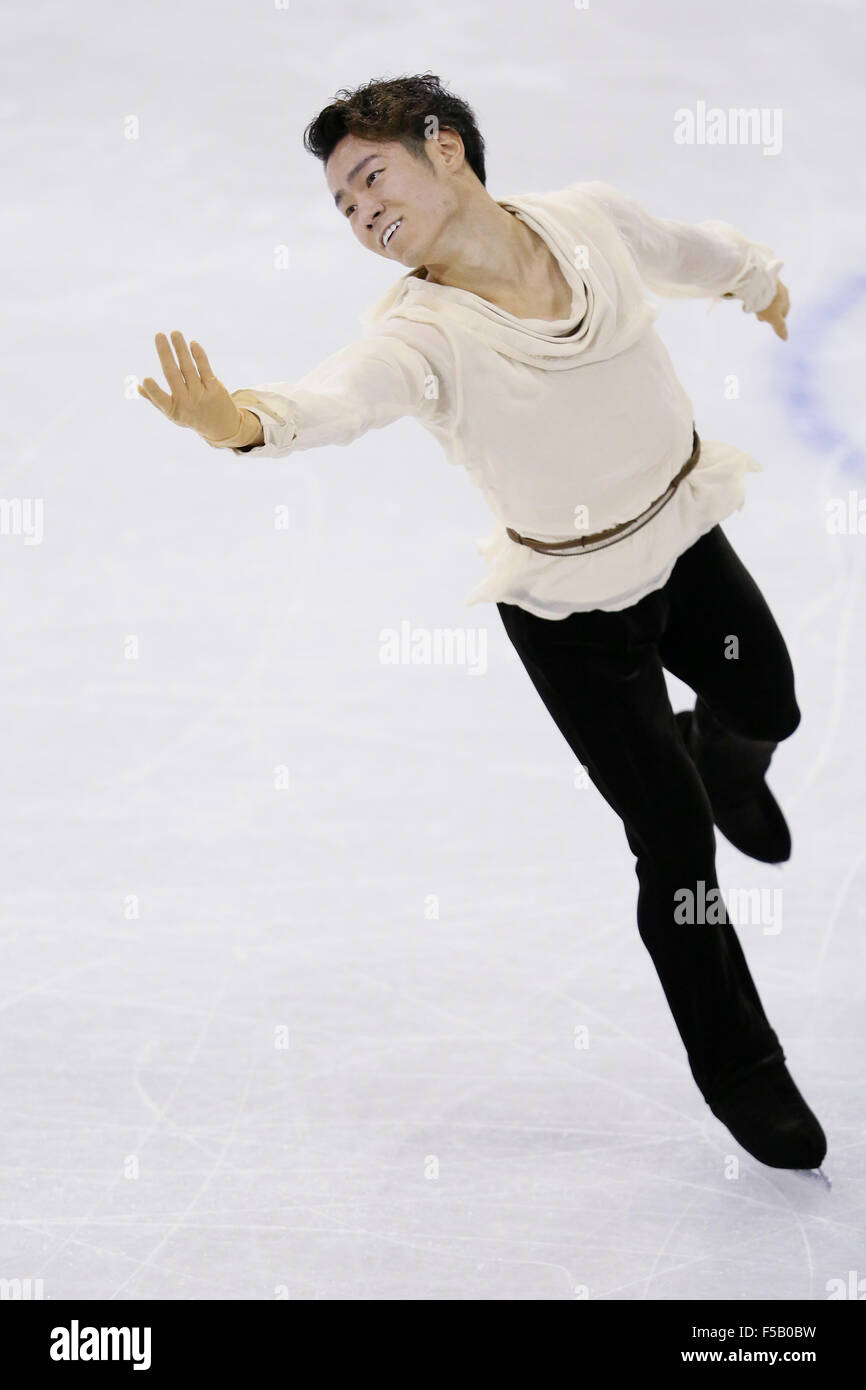 Lethbridge, Alberta, Canada. 30th Oct, 2015. Daisuke Murakami (JPN