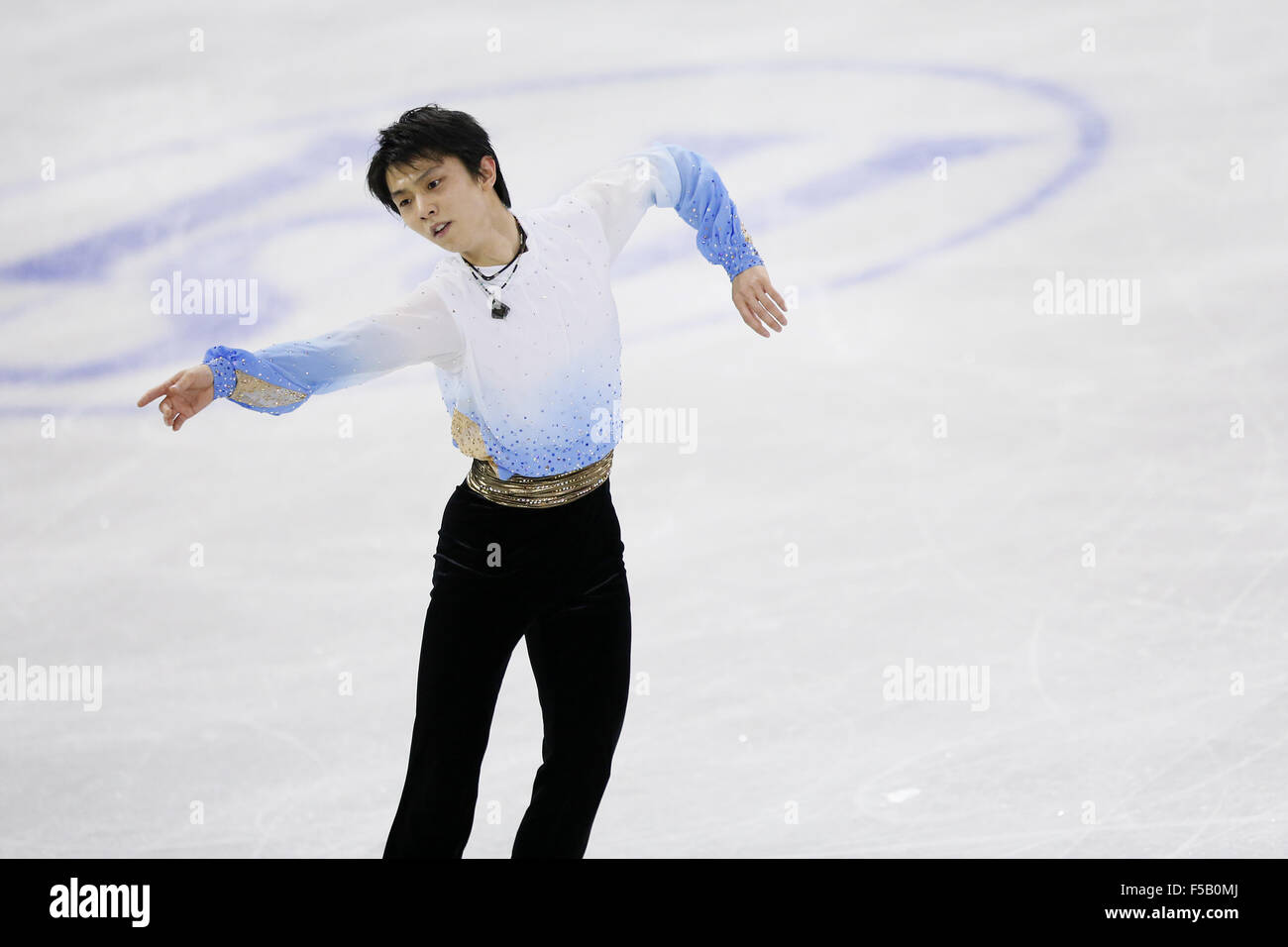 Lethbridge, Alberta, Canada. 30th Oct, 2015. Yuzuru Hanyu (JPN) Figure