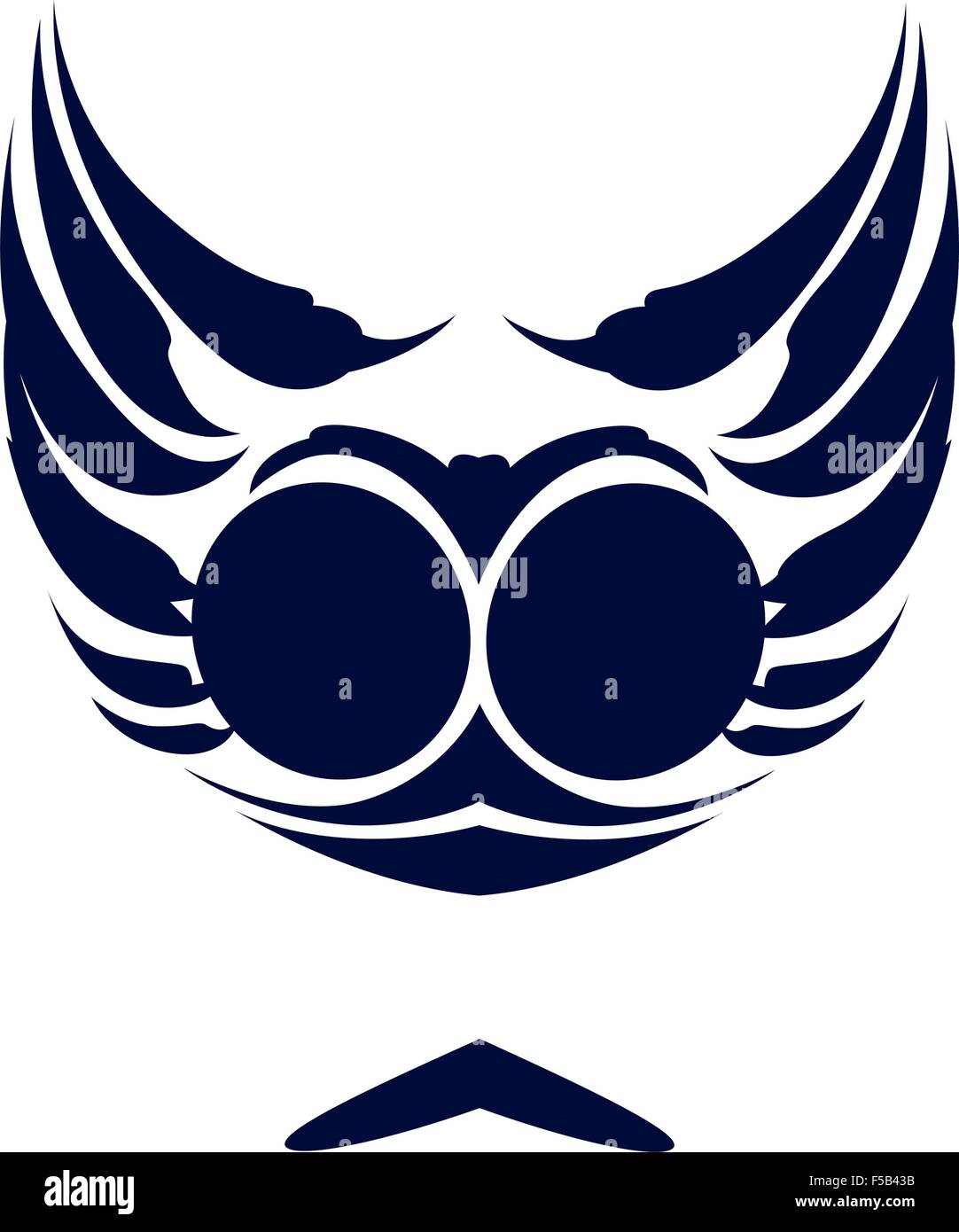 Dark blue logo Stock Vector Image & Art Alamy