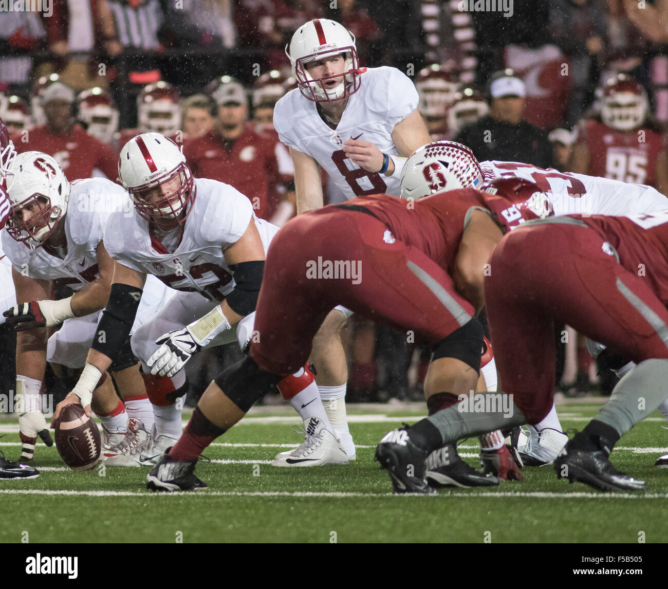 Pullman, Washington, USA. 31st Oct, 2015. Stanford Cardinal center