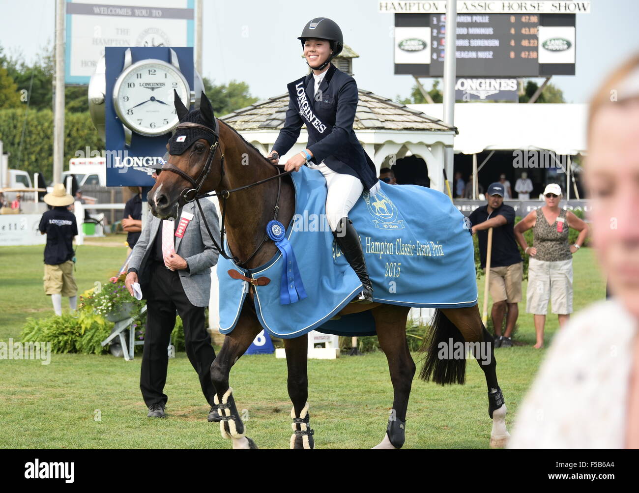 Hampton Classic Horseshow in Bridgehampton Featuring Karen Poole Where