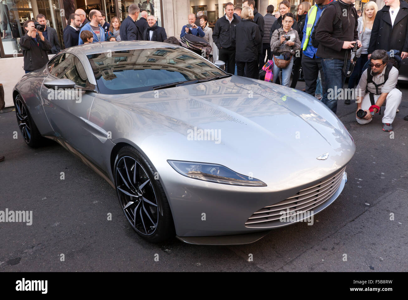 The Aston Martin DB10, from the new James Bond Film 